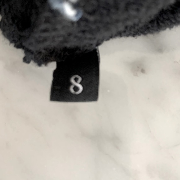 Boys Diesel black sweatshirt with denim star in french terry size 8 - Picture 6 of 9